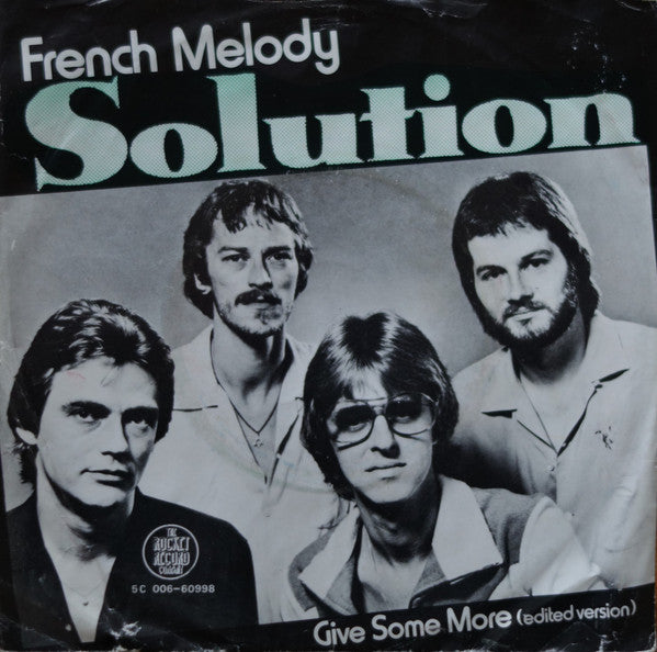 Solution (4) : French Melody (7", Single)