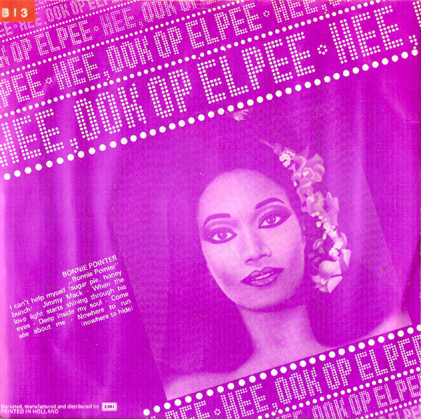 Bonnie Pointer : I Can't Help Myself (Sugar Pie, Honey Bunch) (7", Single)