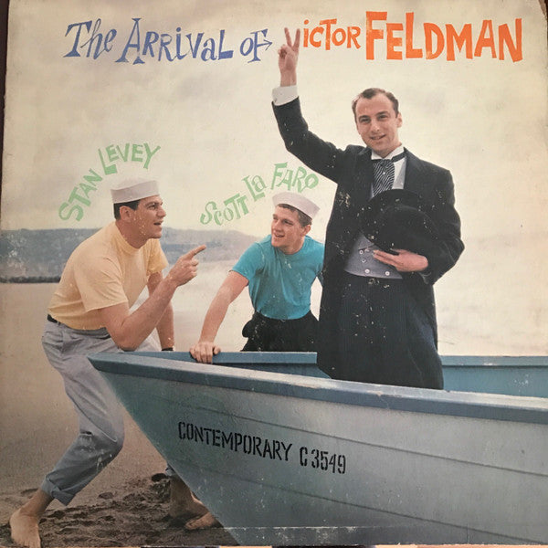 Victor Feldman, Stan Levey, Scott LaFaro : The Arrival of Victor Feldman (LP, Album, Mono)