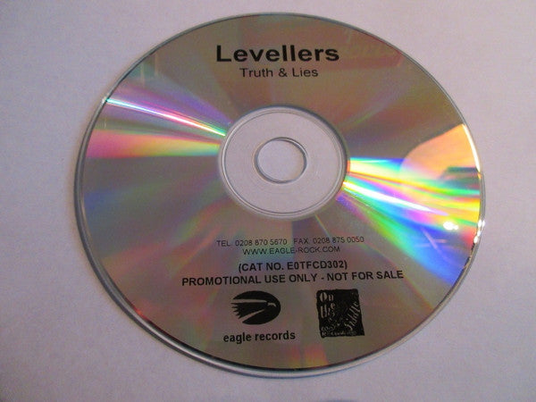 The Levellers : Truth & Lies (CDr, Album, Promo)