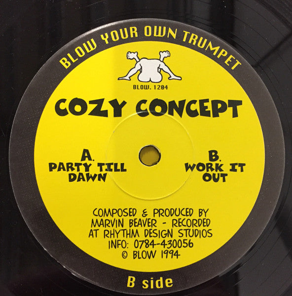 Cozy Concept : Party Till Dawn / Work It Out (10")