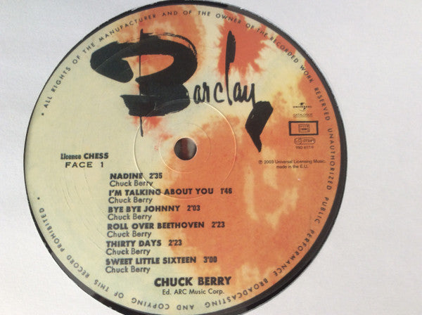 Chuck Berry : Eddy Mitchell Presente Les Rois Du Rock (LP, Comp, Ltd, Num)