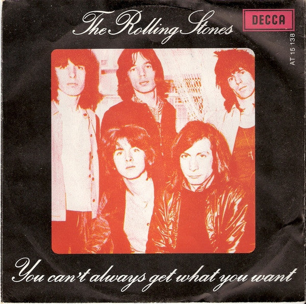 The Rolling Stones : Honky Tonk Women / You Can't Always Get What You Want (7", Single, Mono)