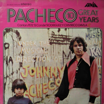 Johnny Pacheco : 10 Great Years (LP, Comp, RE)