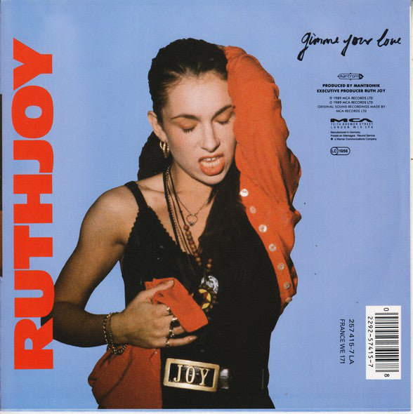 Ruth Joy : Don't Push It (7", Single)