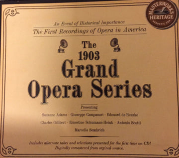 Various : 1903 Grand Opera Series (2xCD, Comp)