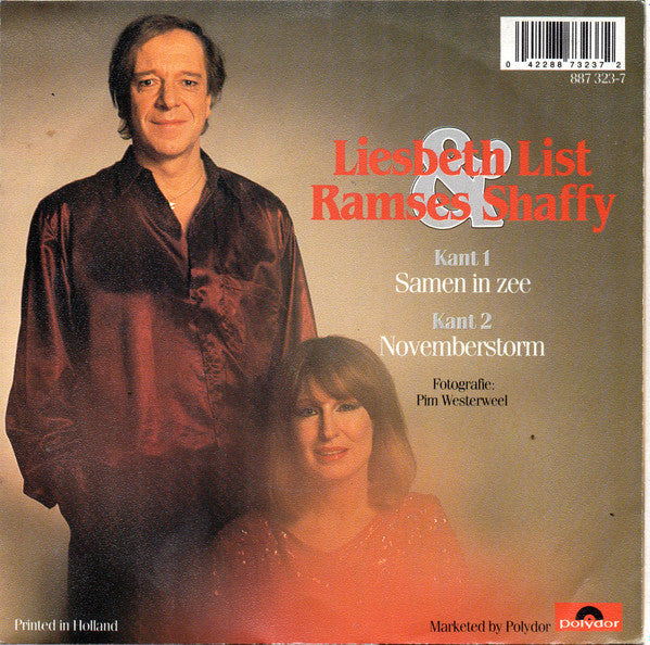 Liesbeth List & Ramses Shaffy : Samen In Zee (7")