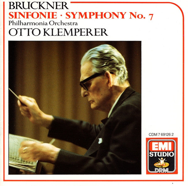 Anton Bruckner, Philharmonia Orchestra, Otto Klemperer : Sinfonie No. 7 (CD, RM)