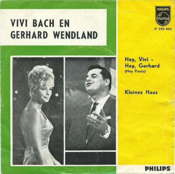 Vivi Bach, Gerhard Wendland : Hey,Vivi-Hey,Gerhard (7", Single, Mono)