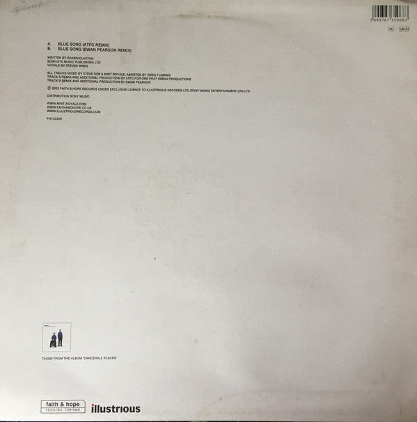 Mint Royale : Blue Song (12", Single)