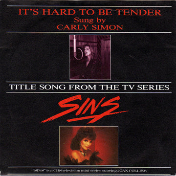 Carly Simon : It's Hard To Be Tender (7", Single)