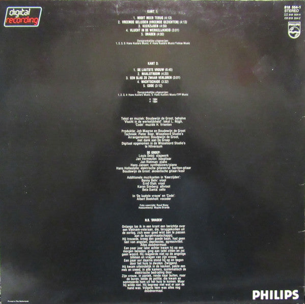 Boudewijn de Groot : Maalstroom (LP, Album)