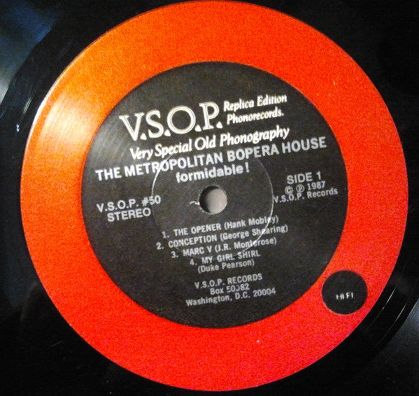 The Metropolitan Bopera House : Formidable! (LP, Album)