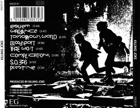 Killing Joke : Killing Joke (CD, Album, RE)