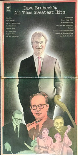 Dave Brubeck : Dave Brubeck's All-Time Greatest Hits (2xLP, Comp)