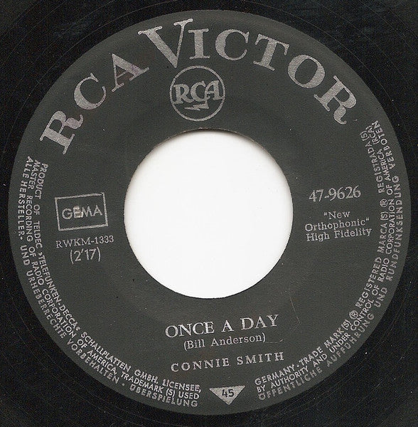 Connie Smith : Then And Only Then / Once A Day (7", Single)