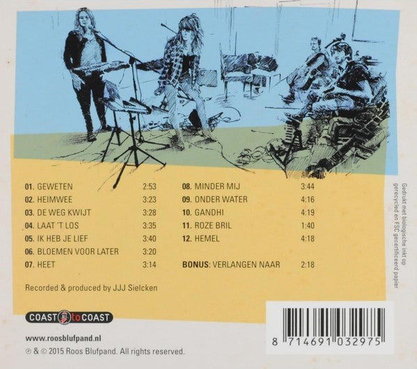 Roos Blufpand : Hoe Dan (CD, Album)