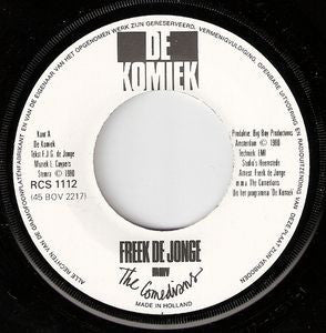 Freek de Jonge m.m.v. The Comedians : De Komiek (Programma Met Grammofoonplaat) (7", Single, Bla)