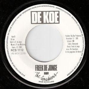 Freek de Jonge m.m.v. The Comedians : De Komiek (Programma Met Grammofoonplaat) (7", Single, Bla)