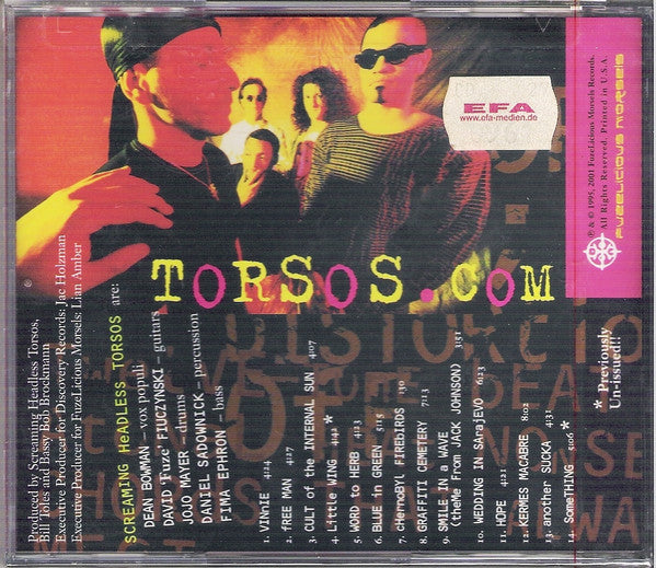 Screaming Headless Torsos : 1995 (CD, Album, RE)