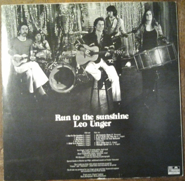 Leo Unger : Run To The Sunshine (LP, Album)