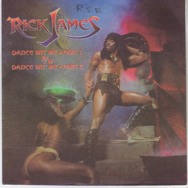 Rick James : Dance Wit' Me (7", Single)