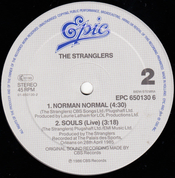 The Stranglers : Always The Sun (Hot Mix) (12", Maxi)