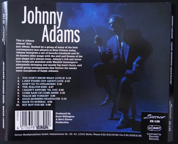 Johnny Adams : Good Morning Heartache (CD, Album)