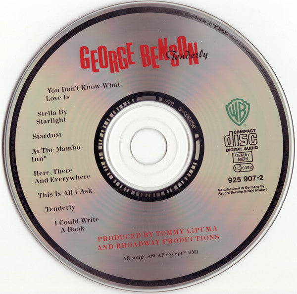 George Benson : Tenderly (CD, Album)