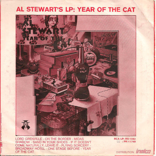 Al Stewart : On The Border (7", Single)