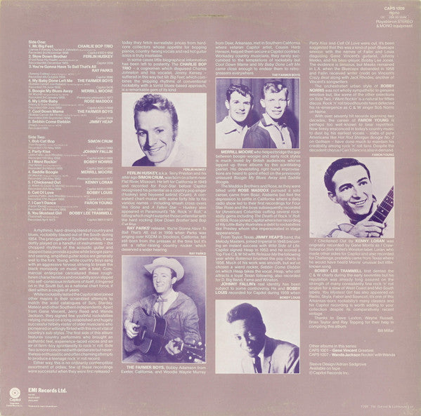 Various : Capitol Rockabilly Originals (LP, Comp, Mono)