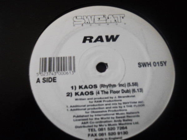 Raw : Kaos (12")