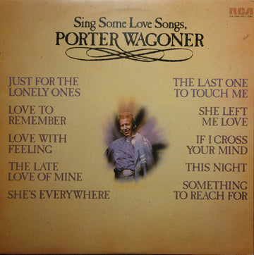 Porter Wagoner : Sing Some Love Songs, Porter Wagoner (LP, Album)