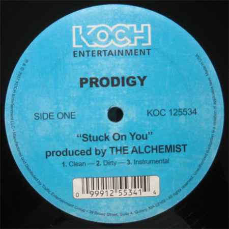 Prodigy : Stuck On You / Return Of The Mac (12")