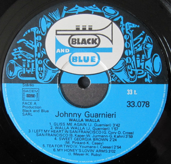 Johnny Guarnieri : Walla Walla (LP, Album)