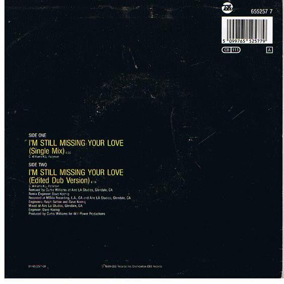 The S.O.S. Band : I'm Still Missing Your Love (7", Single)