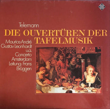 Georg Philipp Telemann : Die Ouvertüren Der Tafelmusik (2xLP, Album + Box)