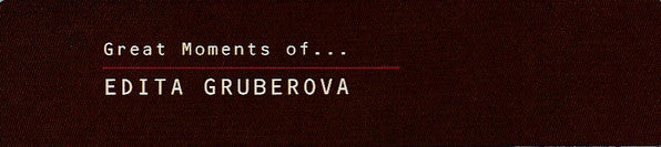 Edita Gruberova : Great Moments Of ... (3xCD, Comp + Box, Comp)