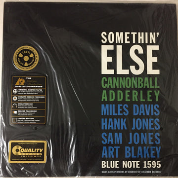 Cannonball Adderley : Somethin' Else (2x12", Album, Ltd, RM, RP, 200)