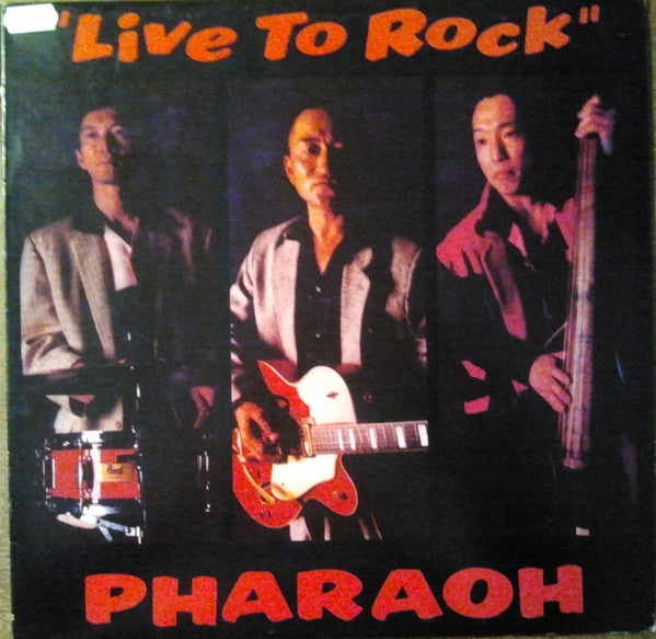 Pharaoh (8) : Live To Rock (LP, Album)