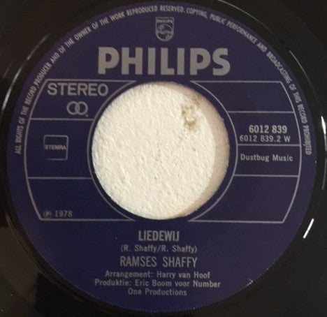 Ramses Shaffy : Laat Me  (7", Single)