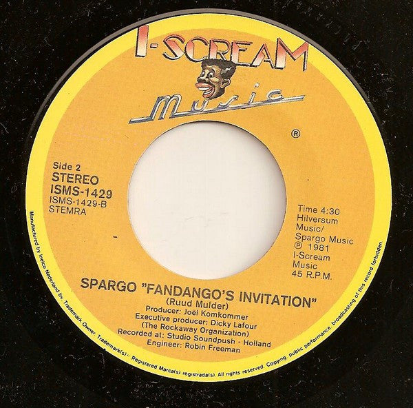 Spargo : Just For You (7", Single)