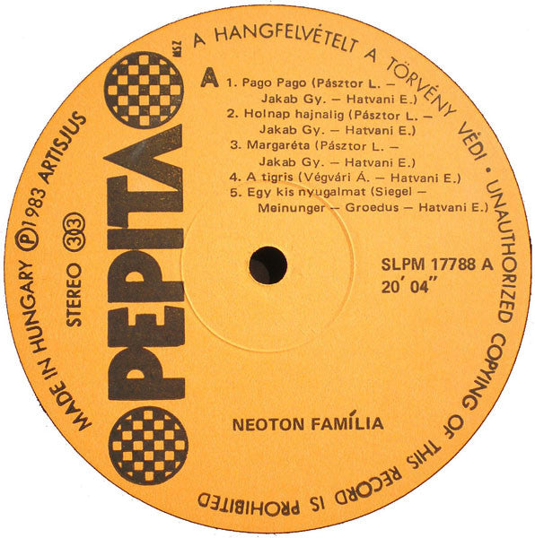 Neoton Família : Neoton Família (LP, Album)