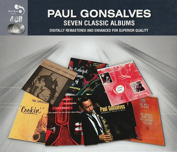 Paul Gonsalves : Seven Classic Albums (4xCD, Comp, RM)