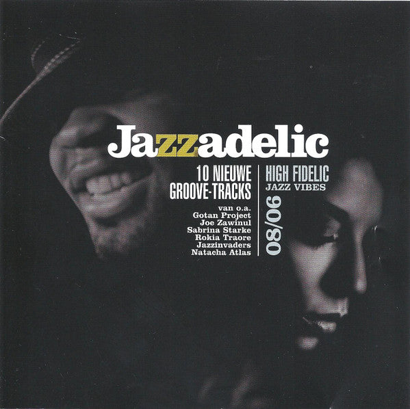 Various : Jazzadelic 08.6 High-Fidelic Jazz Vibes (CD, Comp, Promo)