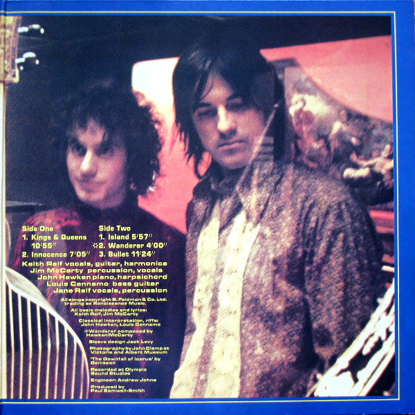 Renaissance (4) : Renaissance (LP, Album, RE, Gat)