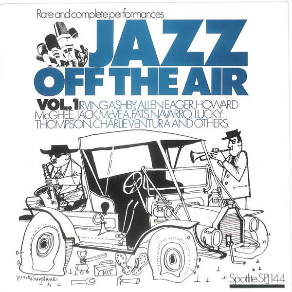 Various : Jazz Off The Air Vol. 1 (LP, Comp, Mono)