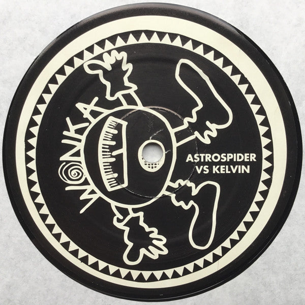Astrospider vs. Kelvin : The Black Bush EP (12", EP)