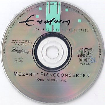 Karin Lechner & Franciscan String Quartet : Mozart Piano Concertos Nrs. 11-13 (KV 413 - 415) (CD, Album)