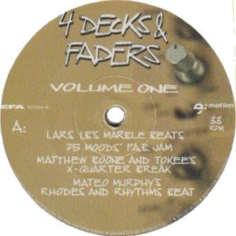 Various : 4 Decks & Faders (Volume One) (12")